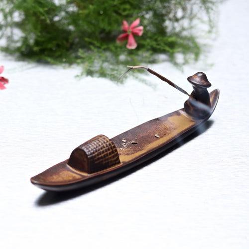 Boat Incense Stick Stand