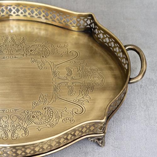 Brass Vintage Tray