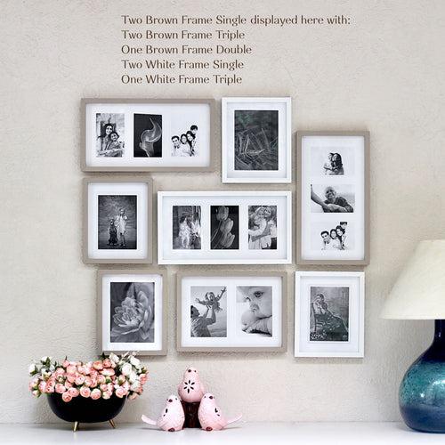 Brown Photo Frame 6 X 8