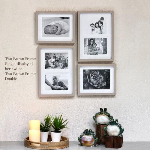 Brown Photo Frame 6 X 8