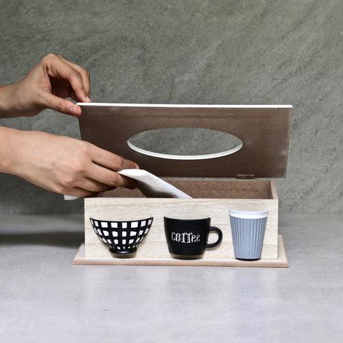 Cafe Tissue Box