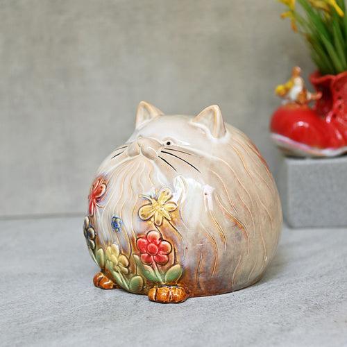 Ceramic Fat Cat