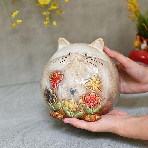 Ceramic Fat Cat