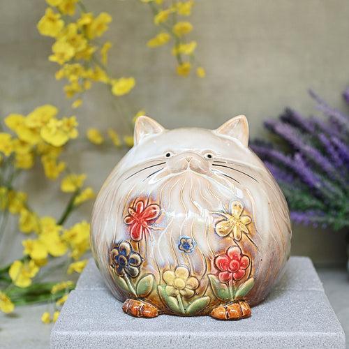 Ceramic Fat Cat