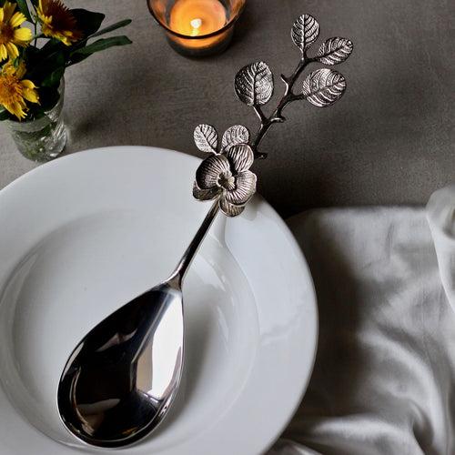 Floral Serving Cutlery