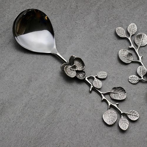 Floral Serving Cutlery