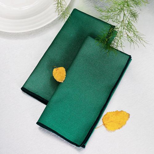 Forest Green Dinner Napkins - Set of 4