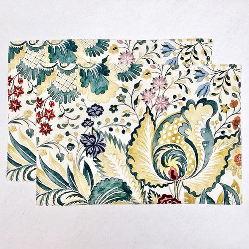 Garden Table Mats - Set of 4