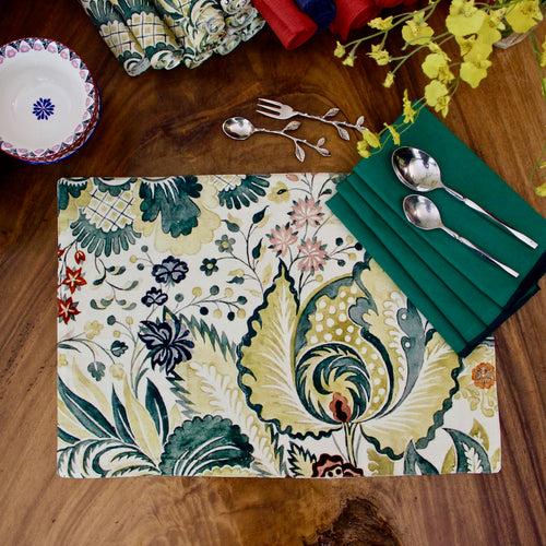 Garden Table Mats - Set of 4