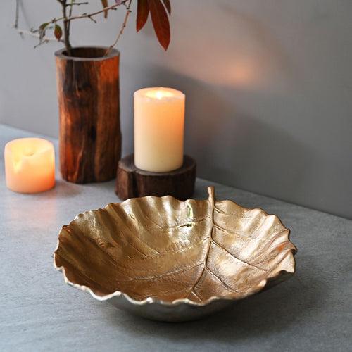 Gold Leaf Bowl