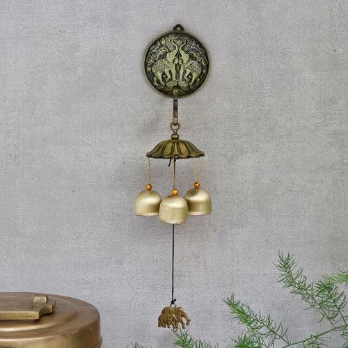 Metal Elephant Wind Chime