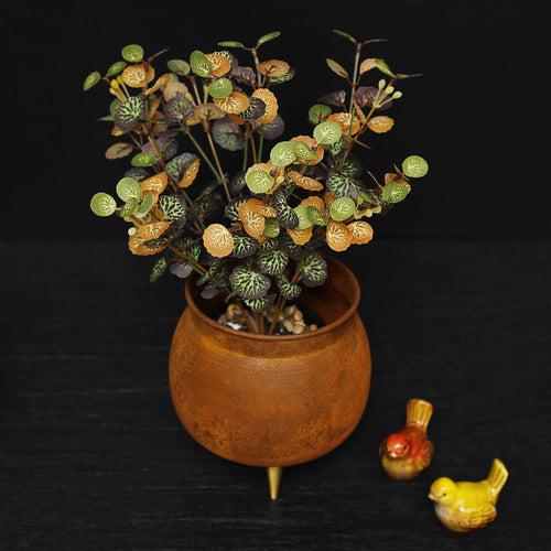 Rust Patina Pot Planter