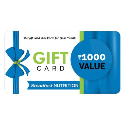 Steadfast Nutrition Gift Cards