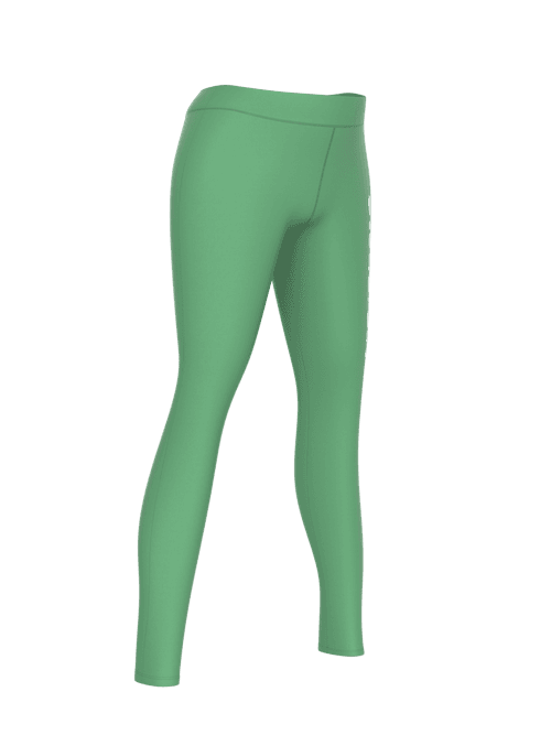 Steadfast Light Green Crop Top Leggings Set