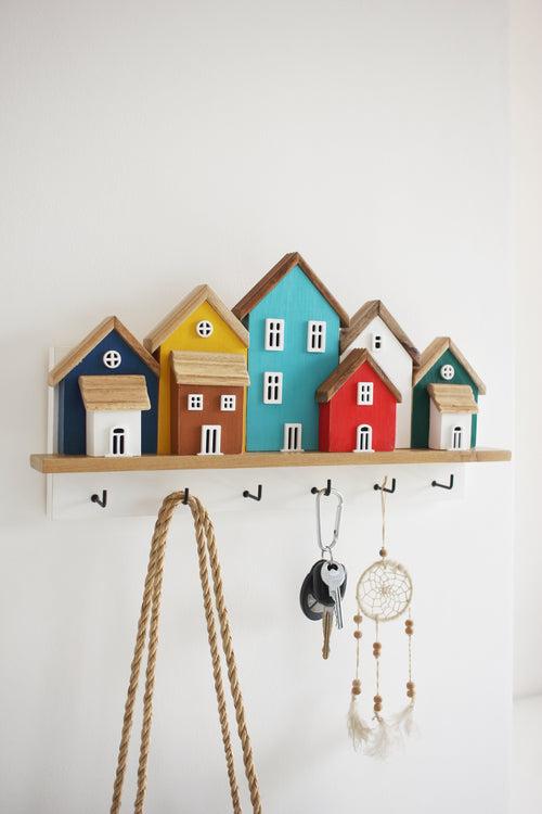 Colour Row House- Key Hanger