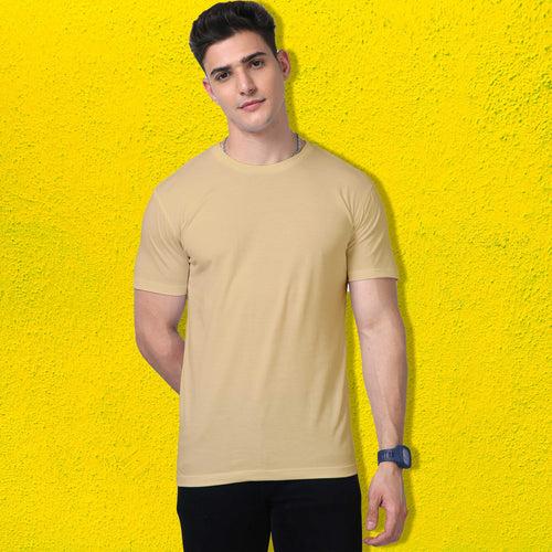 Beige Luxury Supima T-shirt