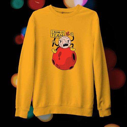 Angry Pluto unisex sweatshirt