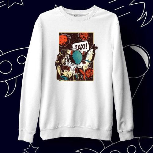 Astronut Taxi unisex sweatshirt