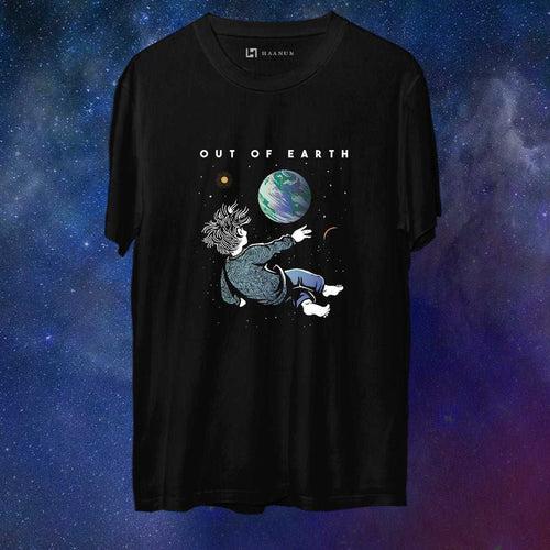 Out of Earth Round Neck Half Sleeve Unisex T-Shirt