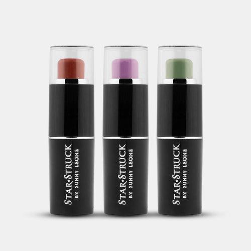 Color Corrector Trio Kit - Purple, Orange, Green | 3Pcs