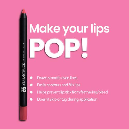 Berry Glimmer - Long Wear Lip Liner, Pink | 1.2gms