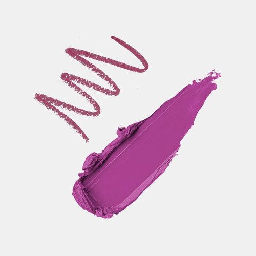 Purple Taffy - 2Pcs Lip Kit, Lipstick & Lipliner Kit - Purple