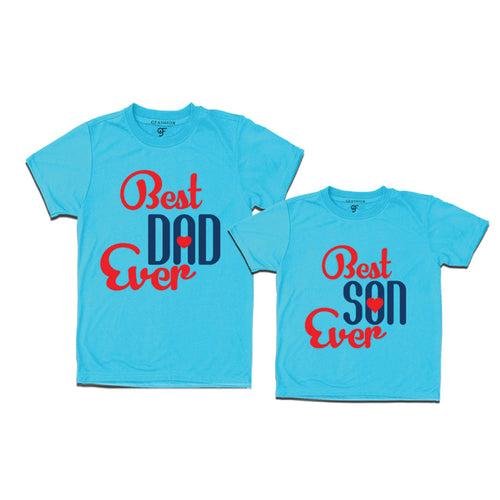 BEST DAD BEST SON EVER FAMILY T SHIRTS