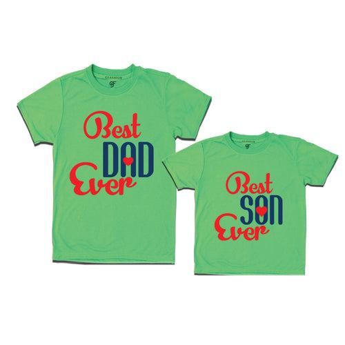 BEST DAD BEST SON EVER FAMILY T SHIRTS