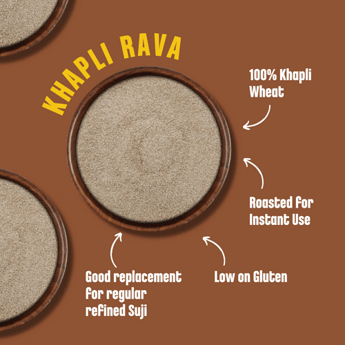 Khapli Wheat Rava