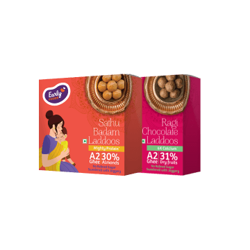 Pack of 2 - Sathu & Ragi Chocolate Laddoos