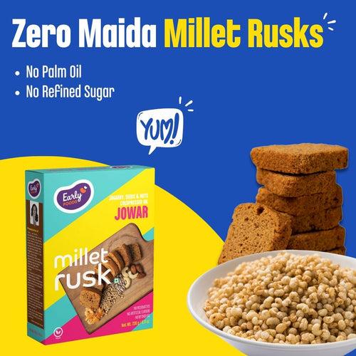 Twin Pack - Jowar Millet Rusk