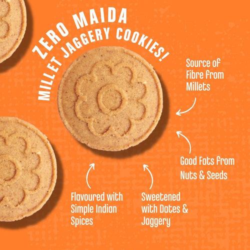 Chota Pack- Jowar Almond Jaggery Cookies