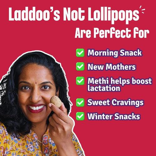 Pack of 3 - A2 Ghee Laddoos (Gond, Methi & Dry Ginger)