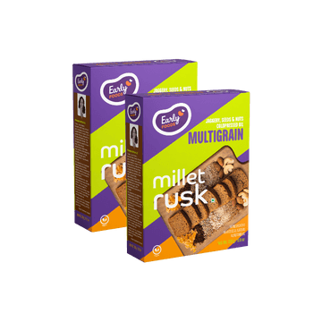 Twin Pack - Multigrain Millet Rusk