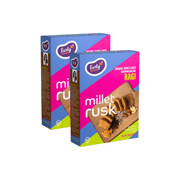 Twin Pack - Ragi Millet Rusk