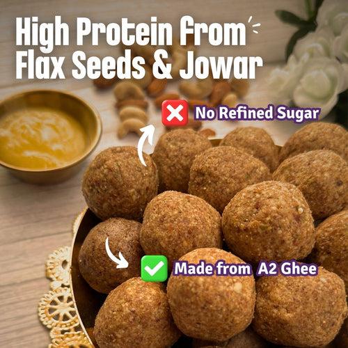 Pack of 2 - Sathu & Jowar Flax Seeds Laddoos