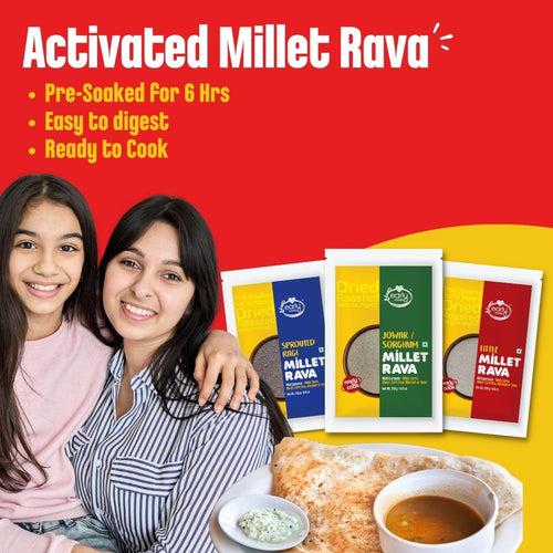 Pack of 5 - Millet Rava and Khapli Rava