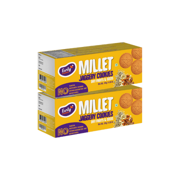 Twin Pack - Dry fruits & Seeds Jaggery Cookies