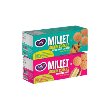 Pack of 2 - Foxtail, Multigrain Jaggery Cookies