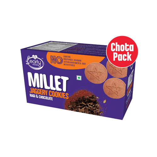 Gift Combo - Pack Of 6 Mini Millet Jaggery Cookies