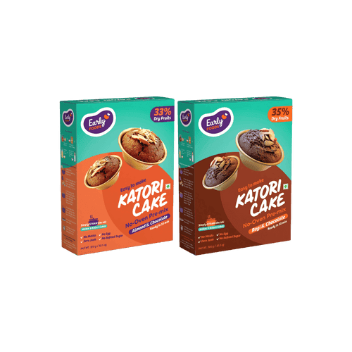 Pack of 2- Almond Choco & Ragi Choco Katori Cake Mix