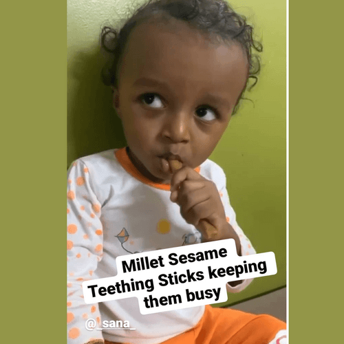 Millet & Sesame Teething Sticks