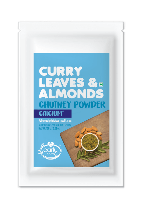 Combo of Spice Mix & Chutney Powders For Moms (Spice Mix, Ajwain Jeera Drink Mix, Curry Leaves & Almonds, Sesame Seeds and Pumpkin & Flax Seeds)