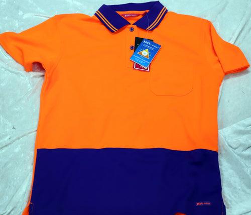 Sale Polos - SIZE 10 Orange/Purple