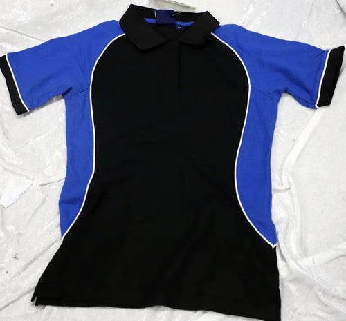 Sale Polos - SIZE 8 Black/Royal PS78