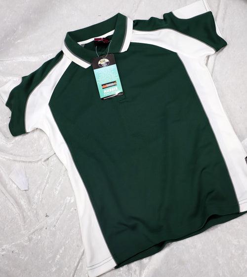 Sale Polos - SIZE 8 Green/White Murray