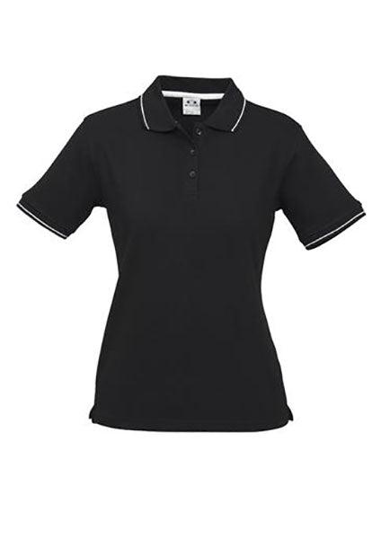 Sale Polos - SIZE 10 Black/White P10422