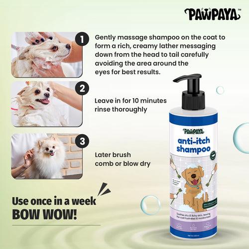 Pawpaya Anti-Itch Shampoo,  250 ml