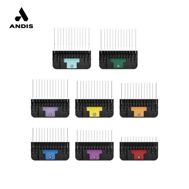 Andis 8-Pc Wide Blade Attachment Comb Set