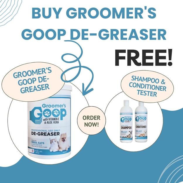 Groomers Goop De-Greaser With Free Testers